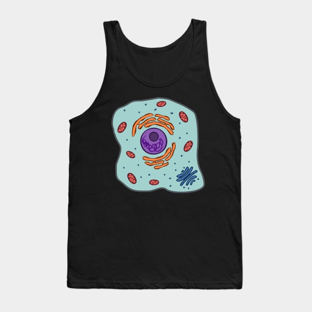 Animal cell Tank Top by RosArt100